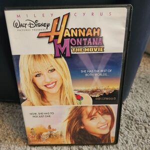 🎬 3for$15---HANNAH MONTANA Double Feature---DVD
